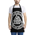 Viking Valhalla Symbol Print Apron