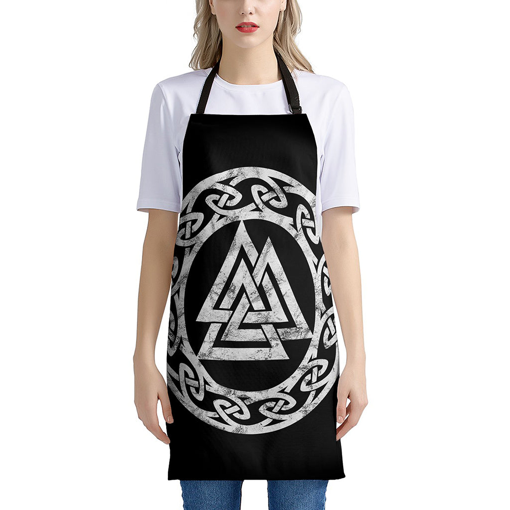 Viking Valhalla Symbol Print Apron