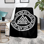 Viking Valhalla Symbol Print Blanket