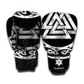 Viking Valhalla Symbol Print Boxing Gloves