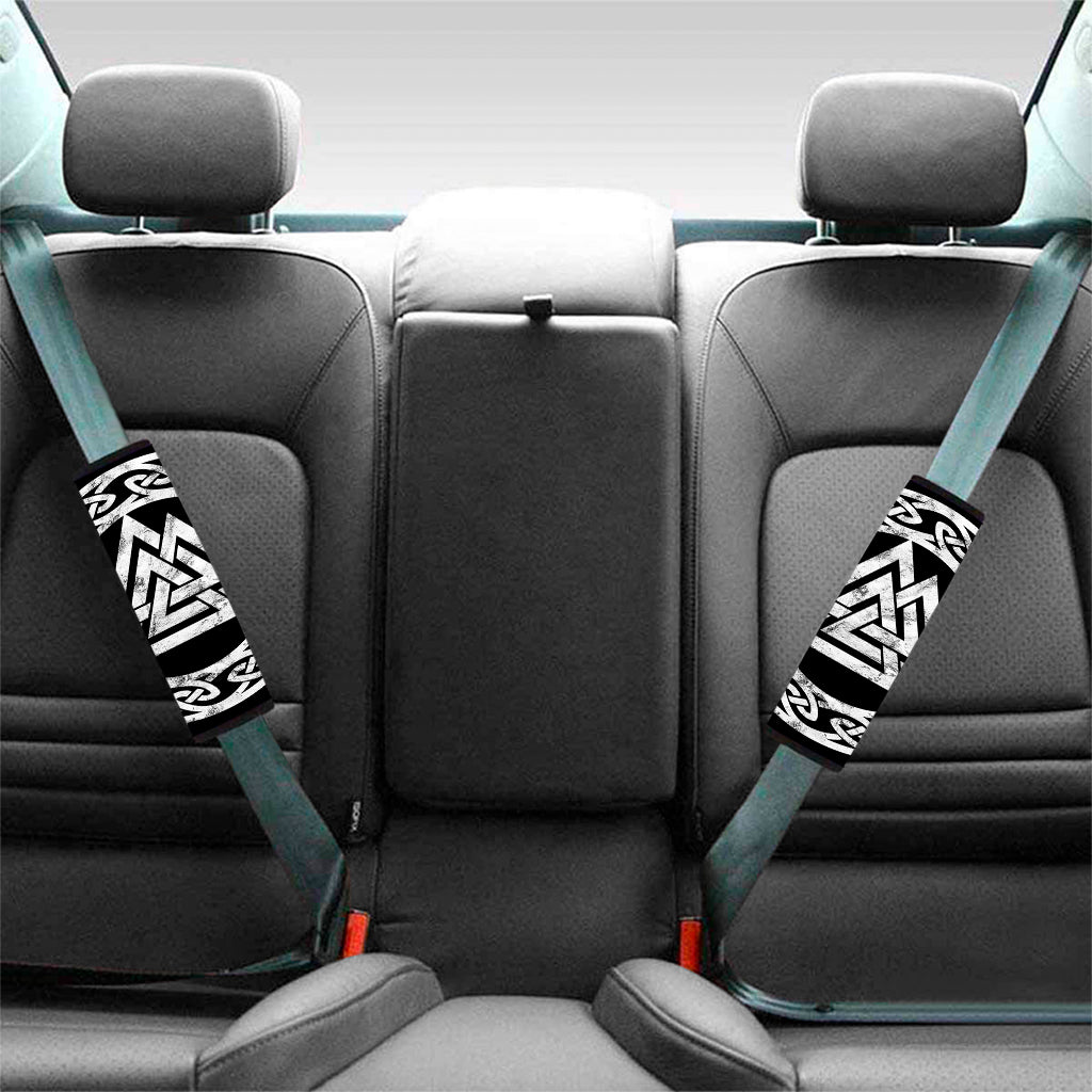 Viking Valhalla Symbol Print Car Seat Belt Covers