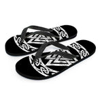 Viking Valhalla Symbol Print Flip Flops