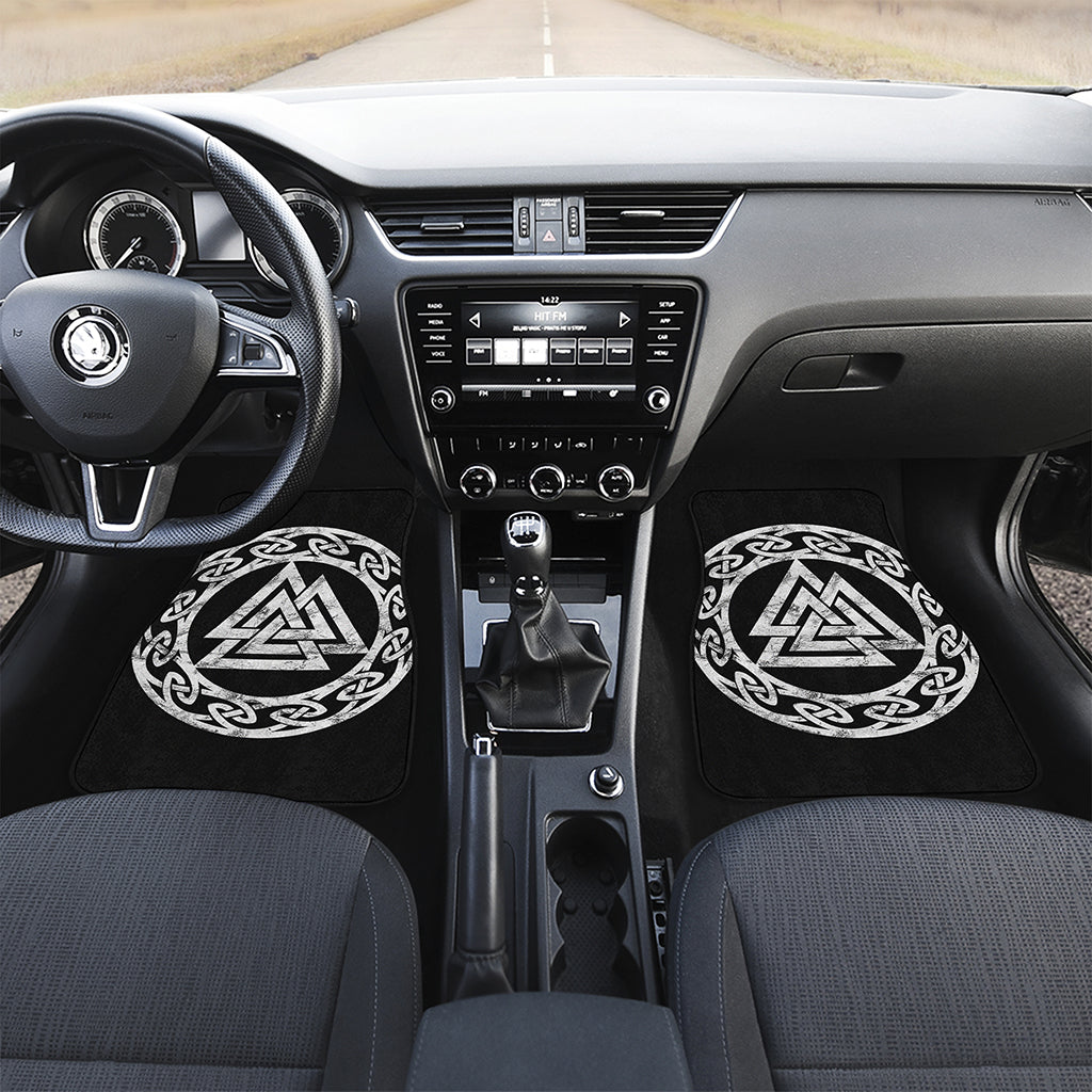 Viking Valhalla Symbol Print Front Car Floor Mats