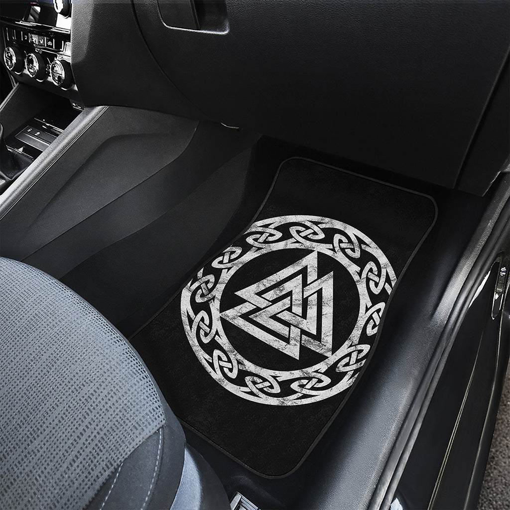 Viking Valhalla Symbol Print Front Car Floor Mats