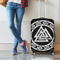 Viking Valhalla Symbol Print Luggage Cover