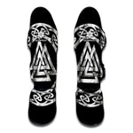 Viking Valhalla Symbol Print Muay Thai Shin Guard