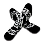 Viking Valhalla Symbol Print Muay Thai Shin Guard