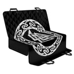 Viking Valhalla Symbol Print Pet Car Back Seat Cover