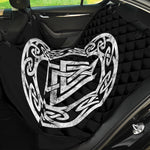 Viking Valhalla Symbol Print Pet Car Back Seat Cover