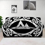 Viking Valhalla Symbol Print Sofa Cover