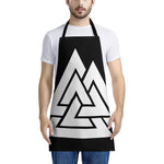 Viking Valknut Symbol Print Apron