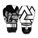 Viking Valknut Symbol Print Boxing Gloves