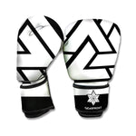 Viking Valknut Symbol Print Boxing Gloves