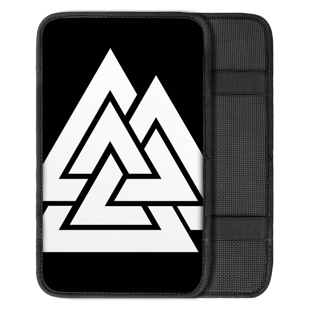 Viking Valknut Symbol Print Car Center Console Cover