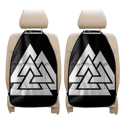 Viking Valknut Symbol Print Car Seat Organizers