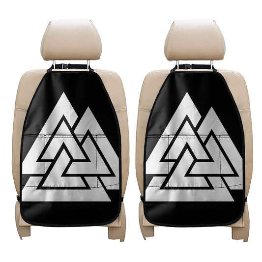 Viking Valknut Symbol Print Car Seat Organizers