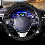 Viking Valknut Symbol Print Car Steering Wheel Cover