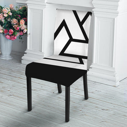 Viking Valknut Symbol Print Dining Chair Slipcover