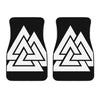 Viking Valknut Symbol Print Front Car Floor Mats