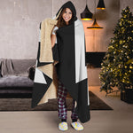 Viking Valknut Symbol Print Hooded Blanket