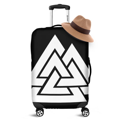 Viking Valknut Symbol Print Luggage Cover