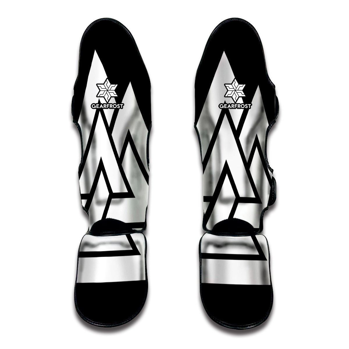 Viking Valknut Symbol Print Muay Thai Shin Guard