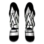 Viking Valknut Symbol Print Muay Thai Shin Guard