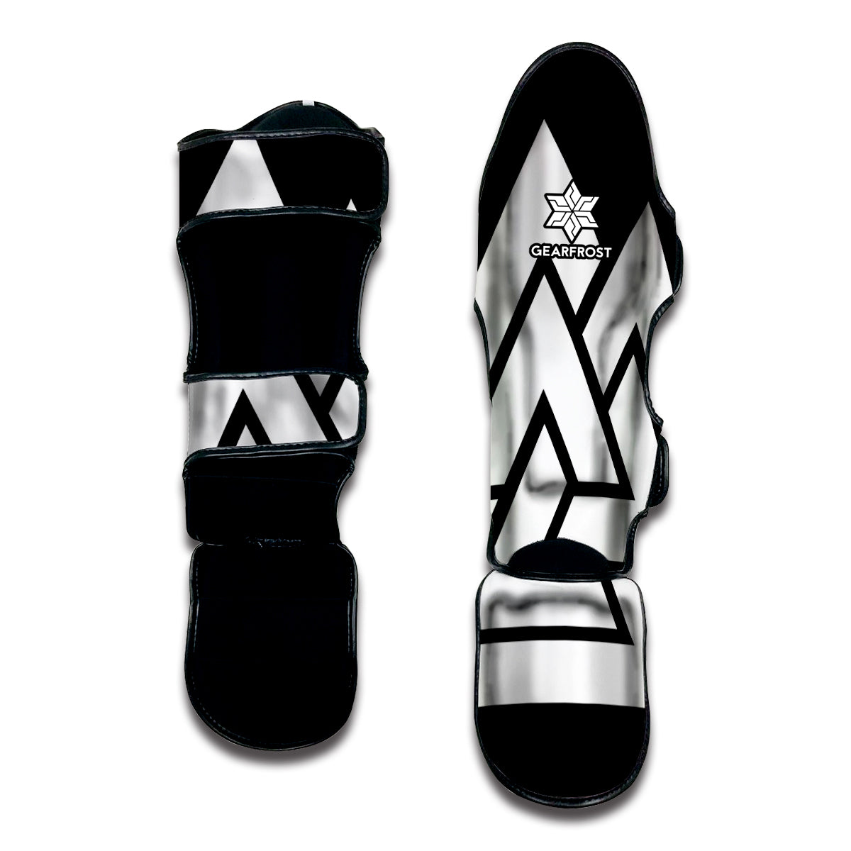 Viking Valknut Symbol Print Muay Thai Shin Guard