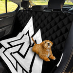 Viking Valknut Symbol Print Pet Car Back Seat Cover