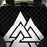 Viking Valknut Symbol Print Pet Car Back Seat Cover