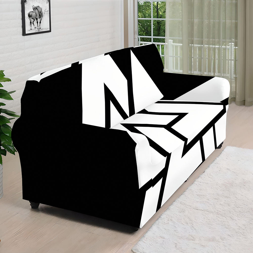 Viking Valknut Symbol Print Sofa Cover