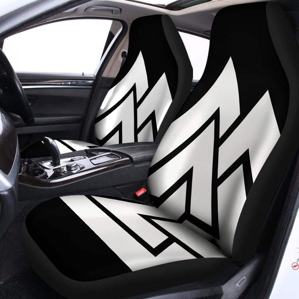Viking Valknut Symbol Print Universal Fit Car Seat Covers