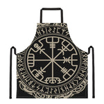 Viking Vegvisir Print Apron