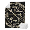 Viking Vegvisir Print Blanket