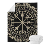 Viking Vegvisir Print Blanket