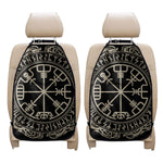 Viking Vegvisir Print Car Seat Organizers
