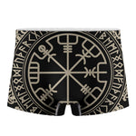 Viking Vegvisir Print Men's Boxer Briefs
