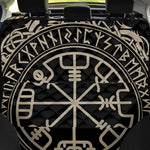 Viking Vegvisir Print Pet Car Back Seat Cover