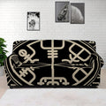 Viking Vegvisir Print Sofa Cover