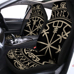 Viking Vegvisir Print Universal Fit Car Seat Covers