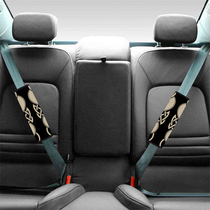 Viking Wolves Symbol Print Car Seat Belt Covers