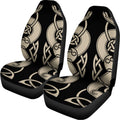 Viking Wolves Symbol Print Universal Fit Car Seat Covers