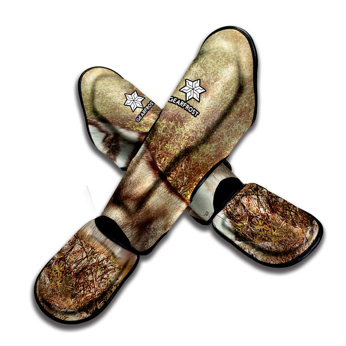 Vintage Alaskan Malamute Print Muay Thai Shin Guard