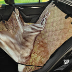 Vintage Alaskan Malamute Print Pet Car Back Seat Cover