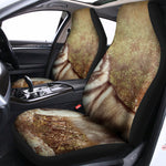 Vintage Alaskan Malamute Print Universal Fit Car Seat Covers