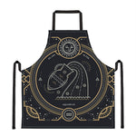 Vintage Aquarius Zodiac Sign Print Apron