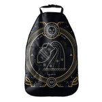 Vintage Aquarius Zodiac Sign Print Car Seat Organizers