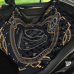 Vintage Aquarius Zodiac Sign Print Pet Car Back Seat Cover