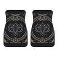 Vintage Aries Zodiac Sign Print Front Car Floor Mats