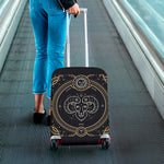 Vintage Aries Zodiac Sign Print Luggage Cover